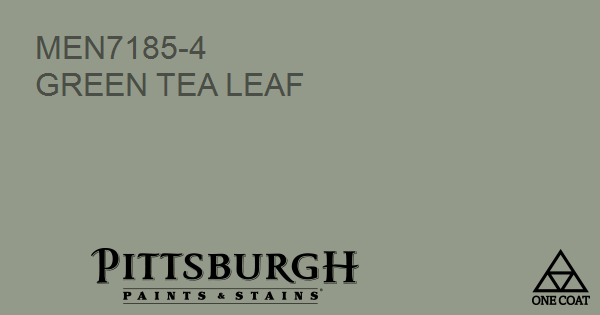 Paint Color Green Tea Leaf