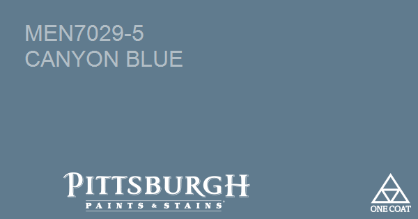 Paint Color Canyon Blue