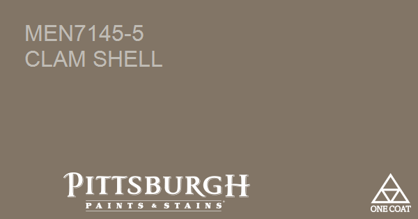 Paint Color Clam Shell