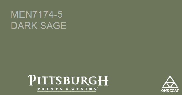 Paint Color Dark Sage